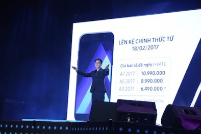Samsung Galaxy A 2017 về Việt Nam với giá từ 6,5 triệu đồng