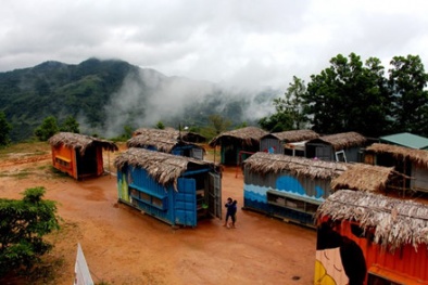 Cận cảnh nhà bán trú cho học sinh vùng cao bằng container