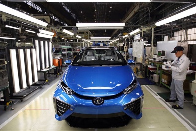 2.800 xe ô tô Toyota chạy bằng pin nhiên liệu bị thu hồi