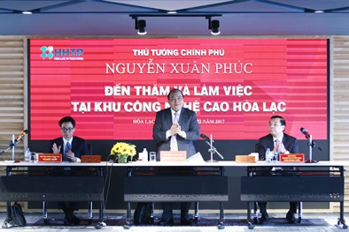 Thủ tướng chỉ đạo giải quyết kịp thời vướng mắc cho Khu CNC Hòa Lạc