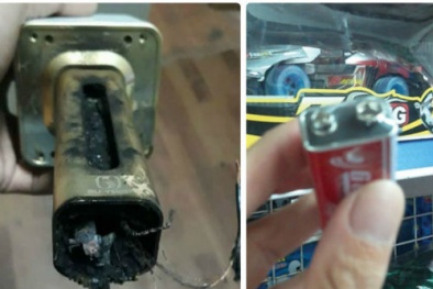 Hiểm họa pin phát nổ trong các thiết bị điện tử, đồ chơi rẻ tiền