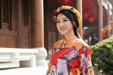 Hoa hậu Đỗ Mỹ Linh làm đại sứ cho Lễ hội Áo dài 2017