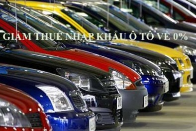 Thuế nhập khẩu ô tô giảm về 0%, giá ô tô sẽ giảm bao nhiêu?