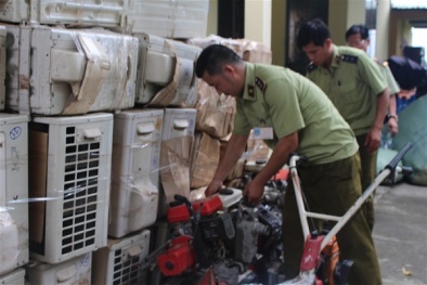 Bắt lô máy móc nhập khẩu đã qua sử dụng lớn nhất từ trước đến nay