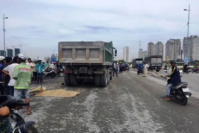 Hướng dẫn xe ben chạy lùi, nam công nhân bị đâm tử vong tại chỗ