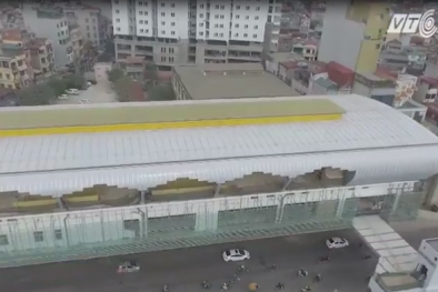 Khám phá nhà ga tuyến đường sắt trên cao Cát Linh - Hà Đông