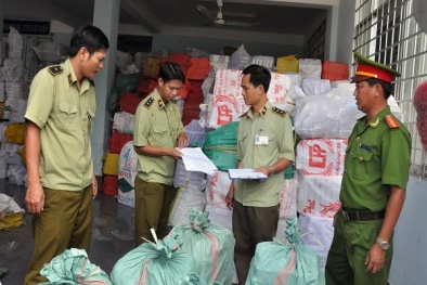 Quản lý thị trường phát hiện gần 1.400 vụ vi phạm trong một tuần