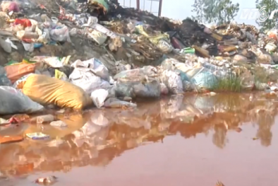 Hà Tĩnh: Hàng trăm hộ dân ám ảnh cảnh sinh hoạt bằng… nước rác