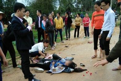 Nghệ An: Đi chơi 8/3, ba nữ sinh nhập viện vì tai nạn giao thông