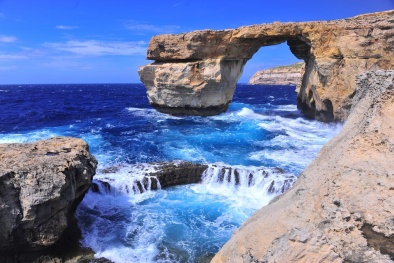 Vẻ đẹp hút hồn của vòm đá Azure Window trước khi đổ sập xuống biển