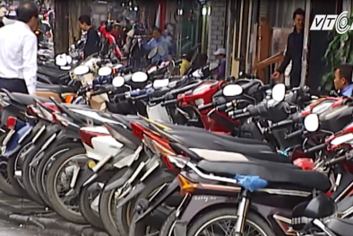 Giá gửi xe tăng 'cắt cổ' sau khi dẹp vỉa hè 