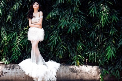 Cận cảnh bộ váy gây tranh cãi của Hương Tràm trong MV mới