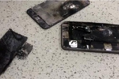 iPhone 6 Plus phát nổ ngay trên tay người dùng trong tiệm sửa điện thoại
