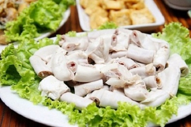 Tuyệt chiêu luộc lòng lợn vừa giòn vừa trắng