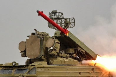 Video: Dựng tóc gáy với hình ảnh tổ hợp tên lửa 9K33M3 Osa-AKM của Nga khai hỏa