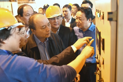 Thủ tướng thị sát công nghệ điện rác đầu tiên tại Việt Nam