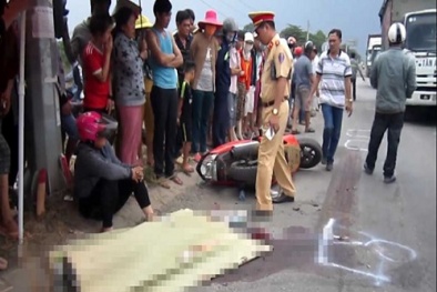 Tai nạn giao thông ngày 19/3: 1 người tử vong, 1 người nguy kịch dưới gầm xe tải