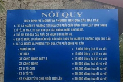 Chuyện bi hài ở Lạng Sơn: Trạm ‘BOT thôn’ thu tiền cả người đi bộ