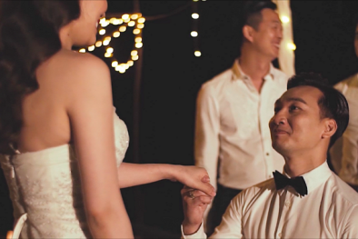 Màn cầu hôn siêu hài hước, lãng mạn của MC Thành Trung