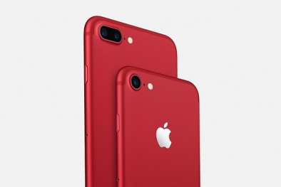 iPhone 7 đỏ rực gây 'sốt' thị trường Việt với giá từ 21,7 triệu đồng