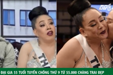 Nữ đại gia Thái Lan tuyển chồng thứ 9, 55.000 trai đẹp ứng tuyển