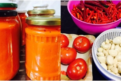 Công thức làm tương ớt đơn giản, đảm bảo chất lượng tại nhà