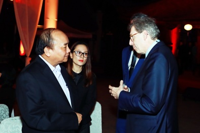 Thủ tướng gặp mặt các doanh nhân quốc tế tại Văn Miếu-Quốc Tử Giám