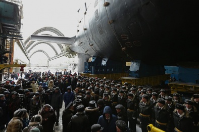 Tàu ngầm lớp Yasen-M 'vô địch' của Nga vừa hạ thủy khiến thế giới 'kinh ngạc'