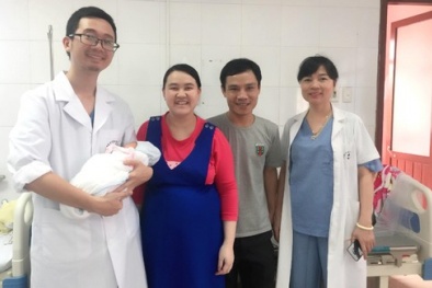 Em bé đầu tiên ở Việt Nam chào đời bằng trứng đông lạnh