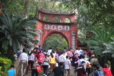 Không xảy ra tình trạng chen lấn, xô đẩy trước ngày Giỗ Tổ Hùng Vương