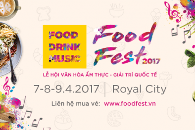 Lễ hội văn hóa ẩm thực lớn nhất Hà Nội từ ngày 7 – 9/4/2017