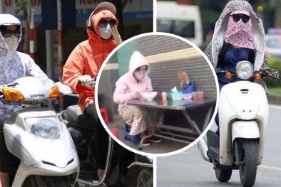 Áo chống nắng ‘Ninja’ và những mối nguy hiểm khôn lường