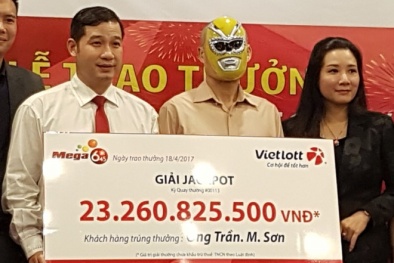 Xổ số Vietlott: Lần đầu tiên có người công khai tên họ khi nhận giải hơn 23 tỷ
