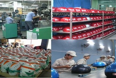 'Rộng cửa' cho DN có năng lực đầu tư thiết bị sản xuất mũ bảo hiểm