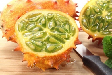 400 ngàn đồng/quả, 'cháy' hàng ở Hà Nội: Dưa chuột Kiwano có gì lạ?