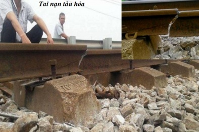 1.100 khách đi tàu hỏa thoát nạn kỳ diệu khi đường ray bị gãy