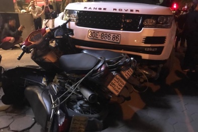 Cướp xe Range Rover, gây tai nạn liên hoàn trên đường phố Hà Nội?