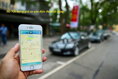 Hà Nội thí điểm đỗ xe nhờ điện thoại di động ở tuyến phố nào?