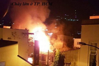 Tin mới nhất vụ cháy lớn ở trung tâm TP. Hồ Chí Minh
