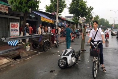 Tai nạn giao thông ngày 9/5: 2 xe máy văng xa hàng chục mét, 3 người nguy kịch