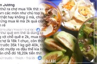 Thực hư bữa cơm chỉ 30.000 đồng của cô sinh viên Hà Nội gây tranh cãi