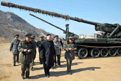 'Choáng' với sức mạnh kinh hoàng của 15 vạn khẩu pháo của Triều Tiên