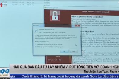 Mã độc WannaCry khiến các doanh nghiệp Việt mất hàng trăm triêu mỗi ngày