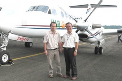Máy bay trăm tỷ của bầu Đức chính thức về tay chủ mới