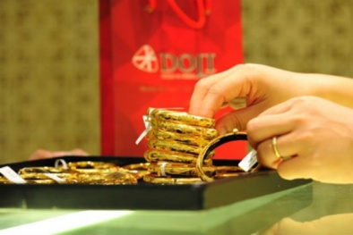 Cập nhật giá vàng trong nước ngày 26/5: 'Đồng loạt đi xuống'