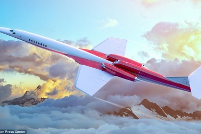 Choáng với chiếc máy bay phản lực riêng đầu tiên trên thế giới giá 100 triệu USD