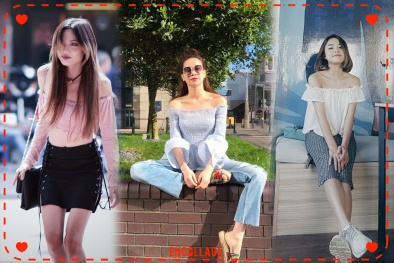 Cứ diện áo trễ vai quyến rũ như những ngôi sao này, bạn sẽ 'nổi bần bật' cả hè 2017