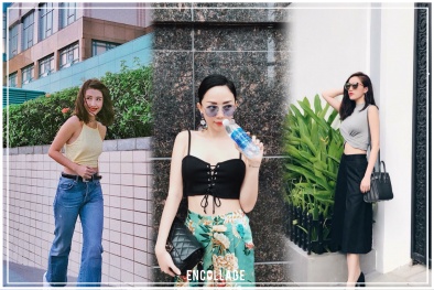 Muốn 'bánh bèo' hay cá tính, chỉ cần học sao Việt cách mặc crotop là đủ