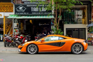 ‘Phát cuồng’ với siêu xe McLaren 570S tiền tỷ của ông trùm ma túy 'Hoàng béo'