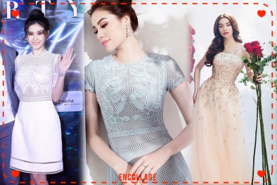 Phạm Hương, Hà Hồ, Trương Quỳnh Anh nhất tuần với váy đầm quyến rũ